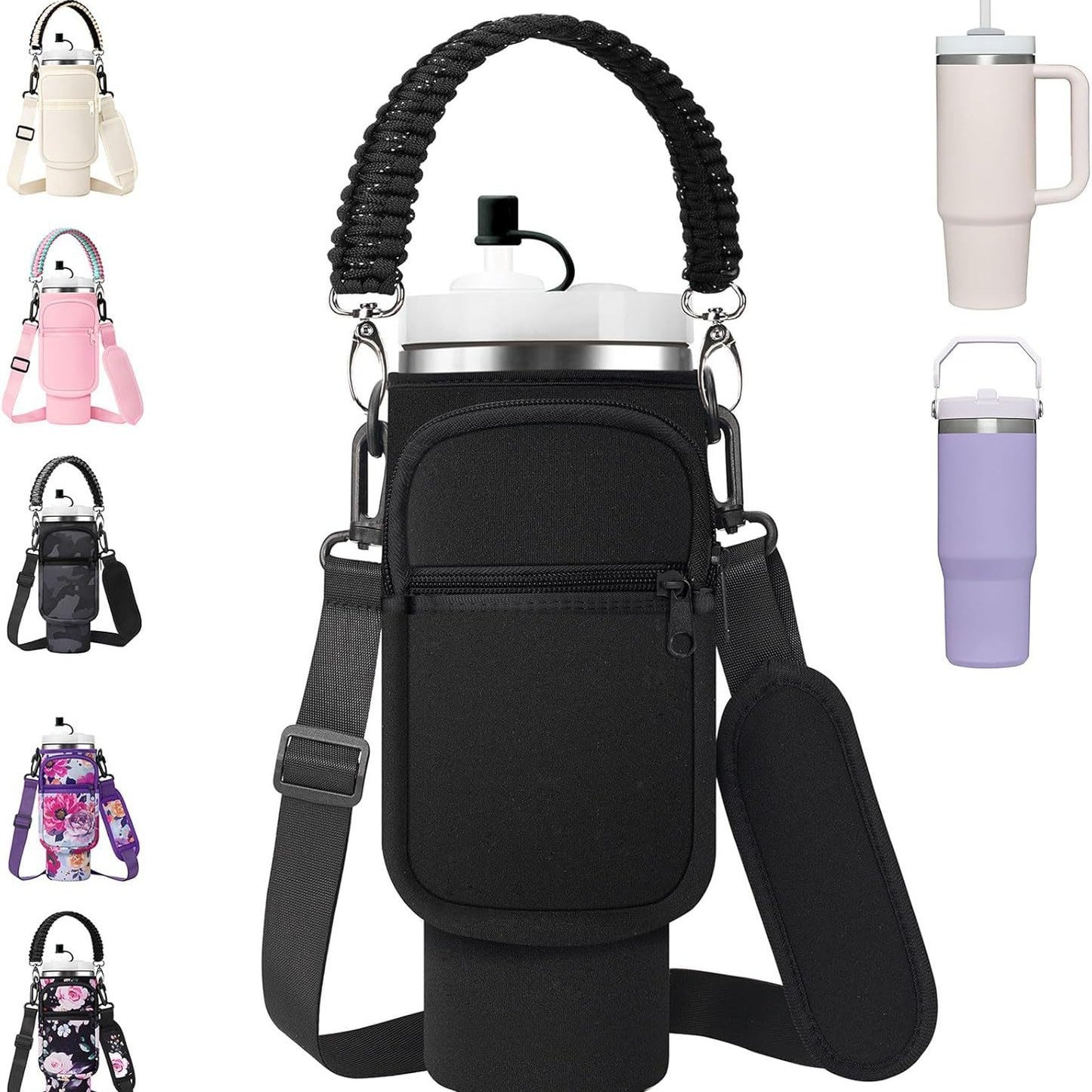 Damen Multifunktionale Wasserflasche Tasche Karnz