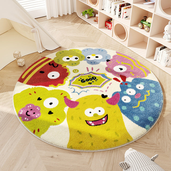 Verspielt Monster-Themen Teppich