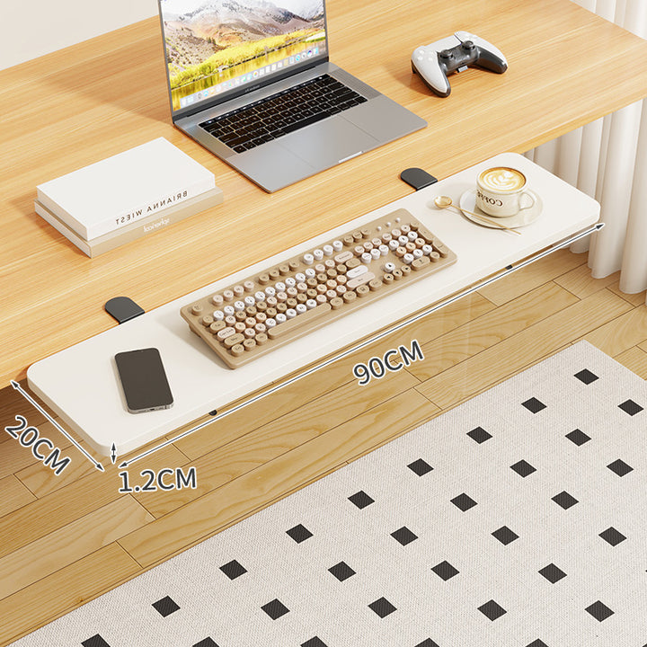 Clip-On Bambus Klappbecher und Snack-Seiten Tisch mit verstellbarem Drehklemme