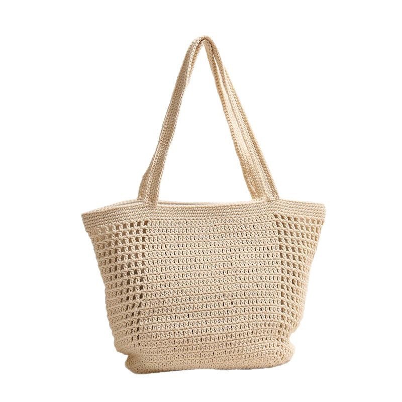 Damen Handgeknüpfte Einkaufs- und Strandtasche Karnz