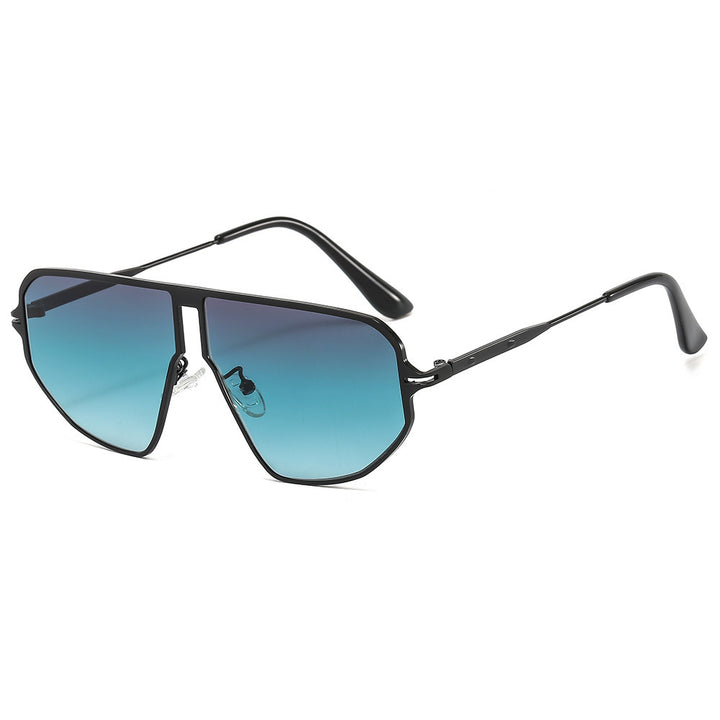 Damen auffällige Sonnenbrille im hexagonalen Design Karnz