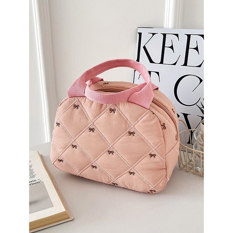 WoQuilted Bogen Detail Handtasche Karnz