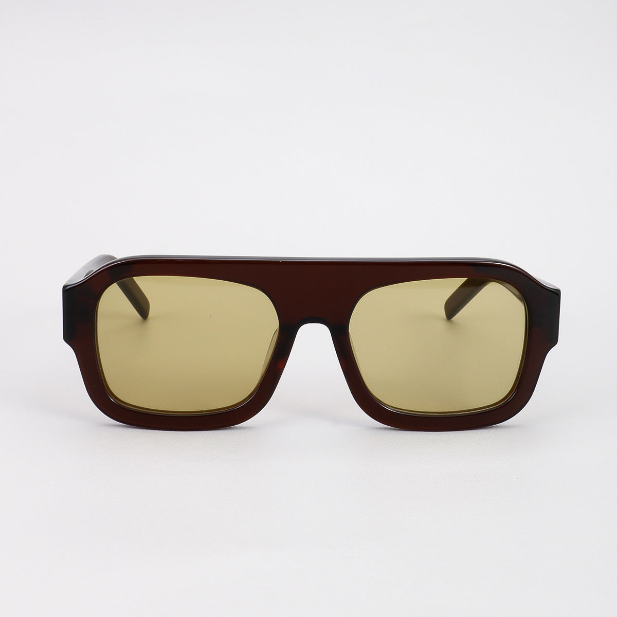Damen quadratische Sonnenbrille aus hochwertigem Kunststoff mit polarisierenden Gläsern Karnz