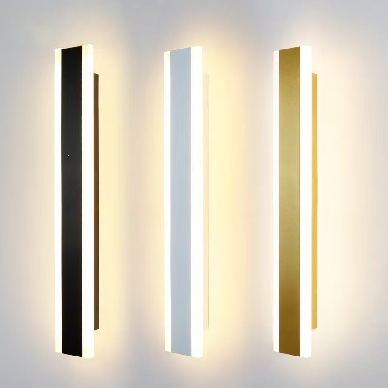 Minimalistische LED-Wandlampe