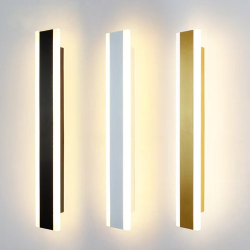 Minimalistische LED-Wandlampe
