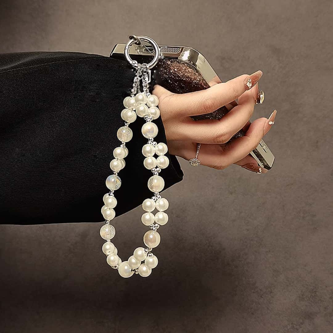 Elegante dekorative Perlen-Handyband Karnz