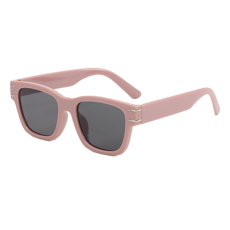 Damen modische oversized Sonnenbrille mit beständigem Kunststoffrahmen Karnz
