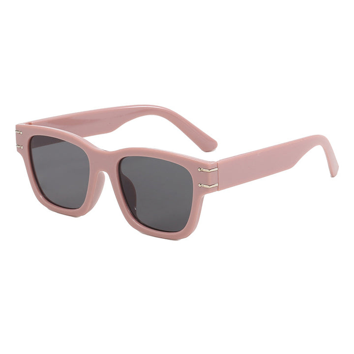 Damen modische oversized Sonnenbrille mit beständigem Kunststoffrahmen Karnz