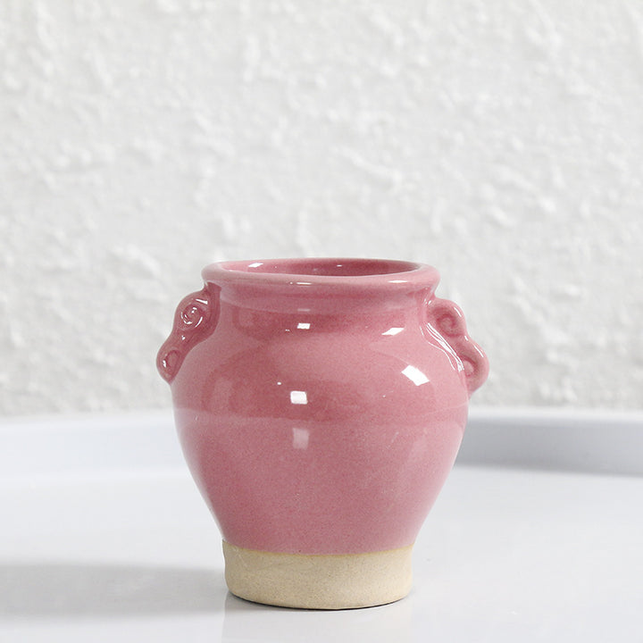 Miniatur Dekorativer Blumentopf Karnz