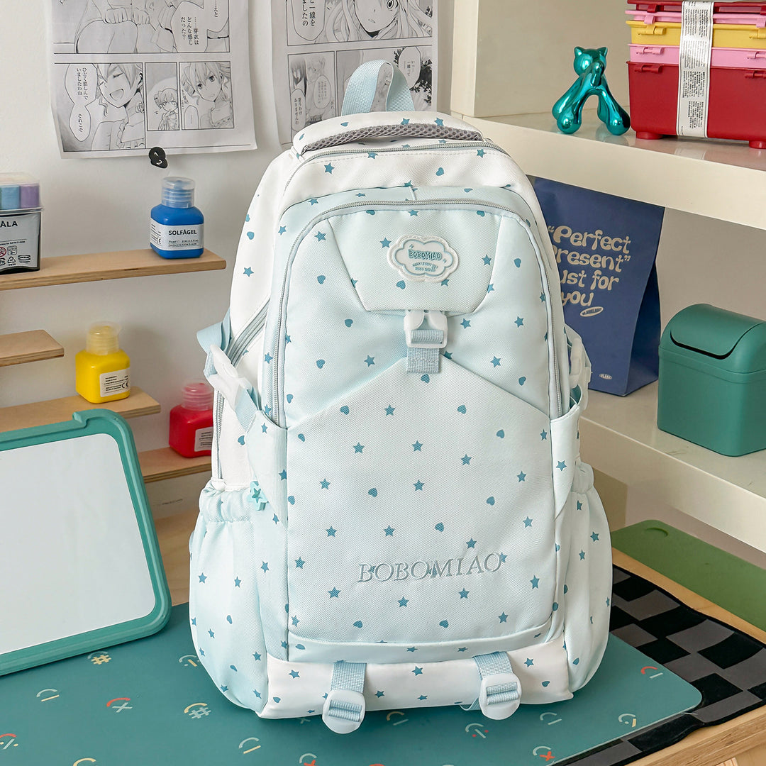 Stylischer Schulrucksack mit Sternenmuster Karnz