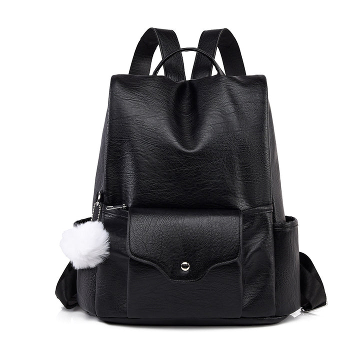 Vielseitiger lässiger Kunstleder-Rucksack