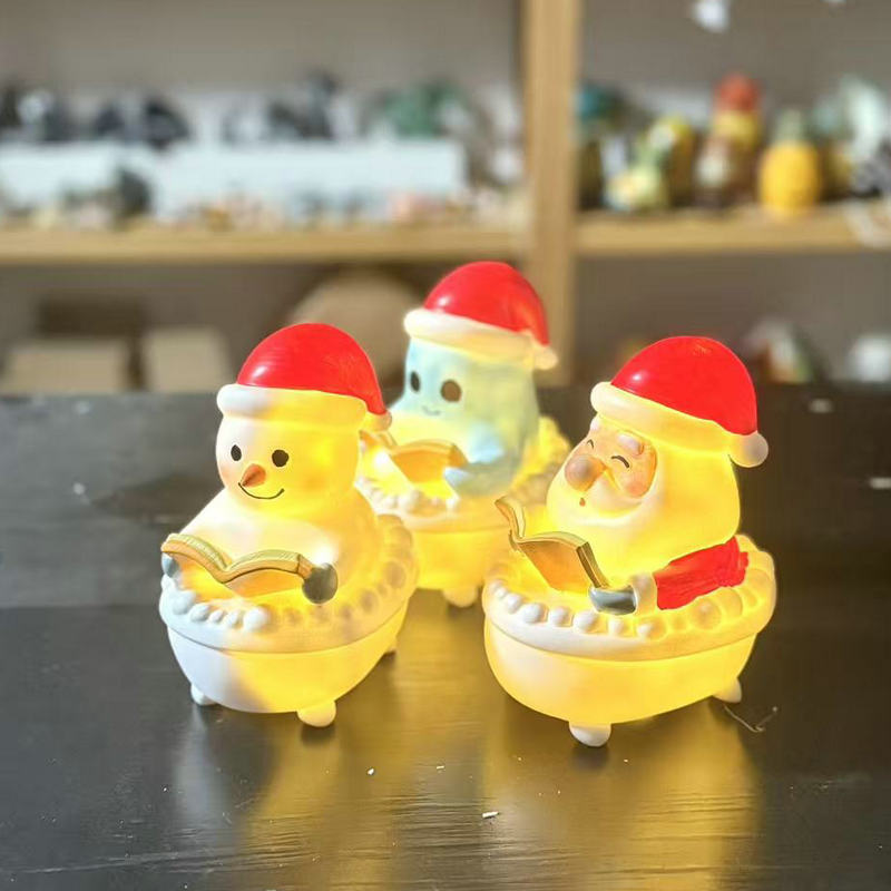 Dekorative Weihnachtsmann Figur Karnz