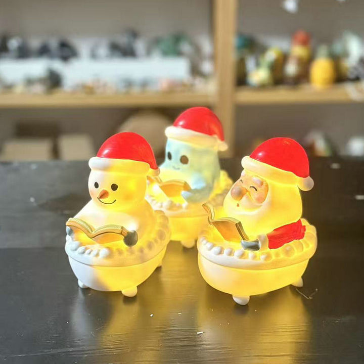 Dekorative Weihnachtsmann Figur Karnz