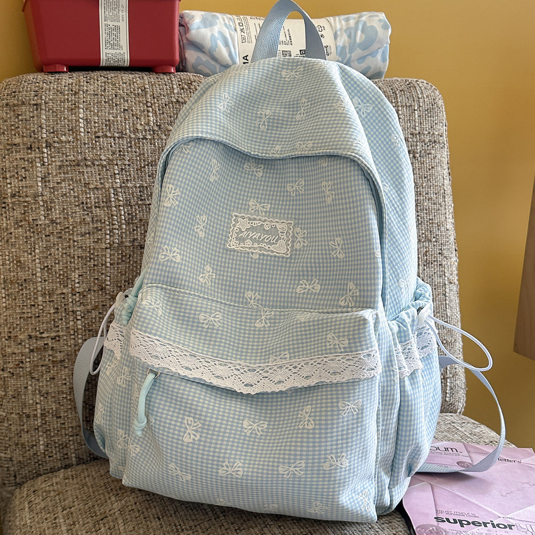Süßer floralverzierte Rucksack Karnz