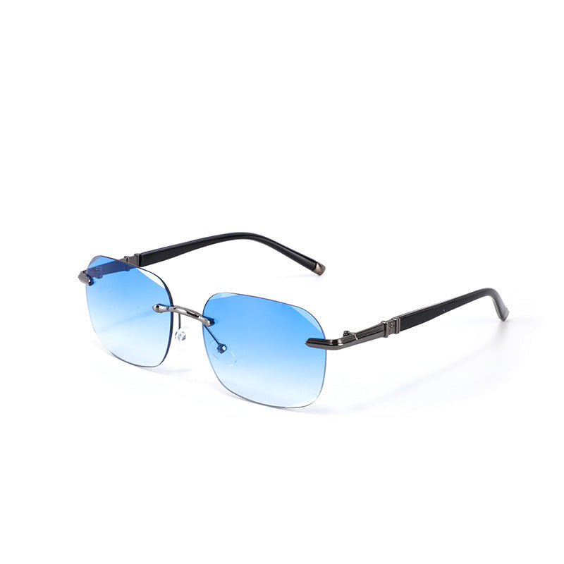 Damen elegante quadratische Sonnenbrille Karnz