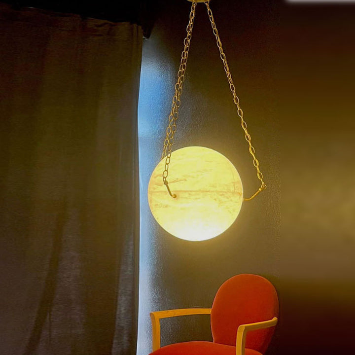 Moderne Orb Pendelleuchte