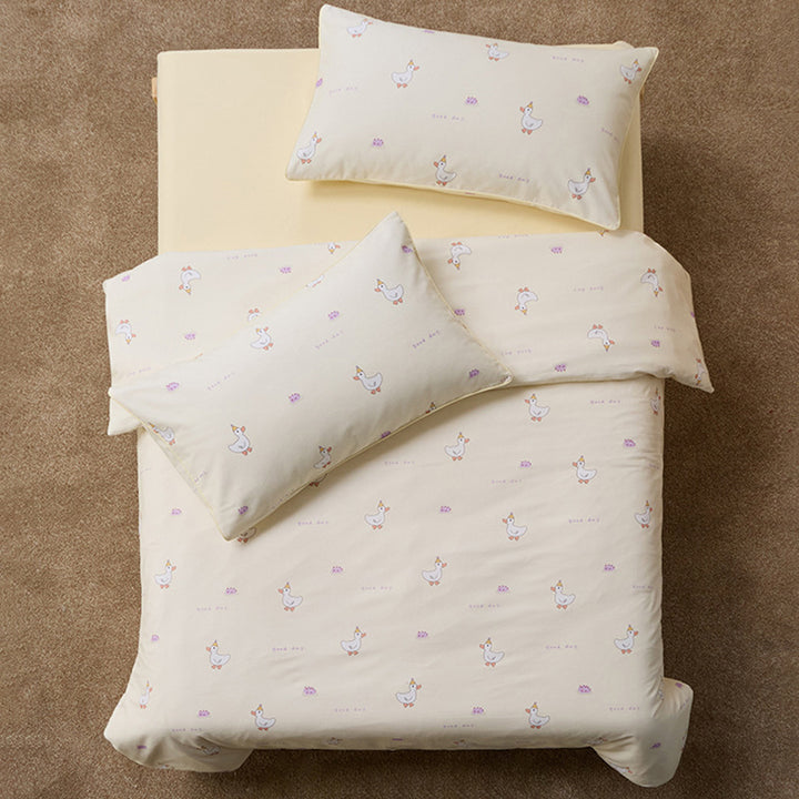 Kleinkind Baumwolle Percale Schaukelpferd Bettbezug Set mit Bettlaken und Kissenbezügen