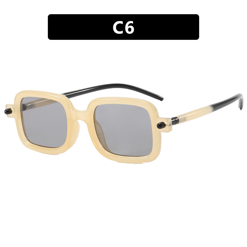 Damen quadratische Sonnenbrille mit auffälligem und modernem Design Karnz