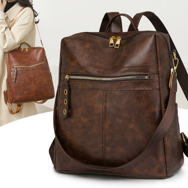 Premium Leder Multi-Funktions-Rucksack Karnz
