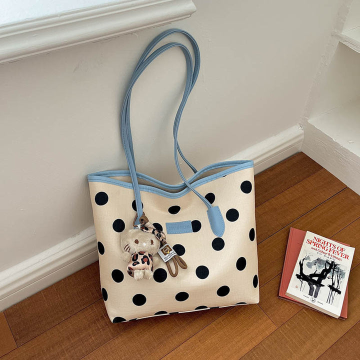 Punkte gemustertes Tote Bag