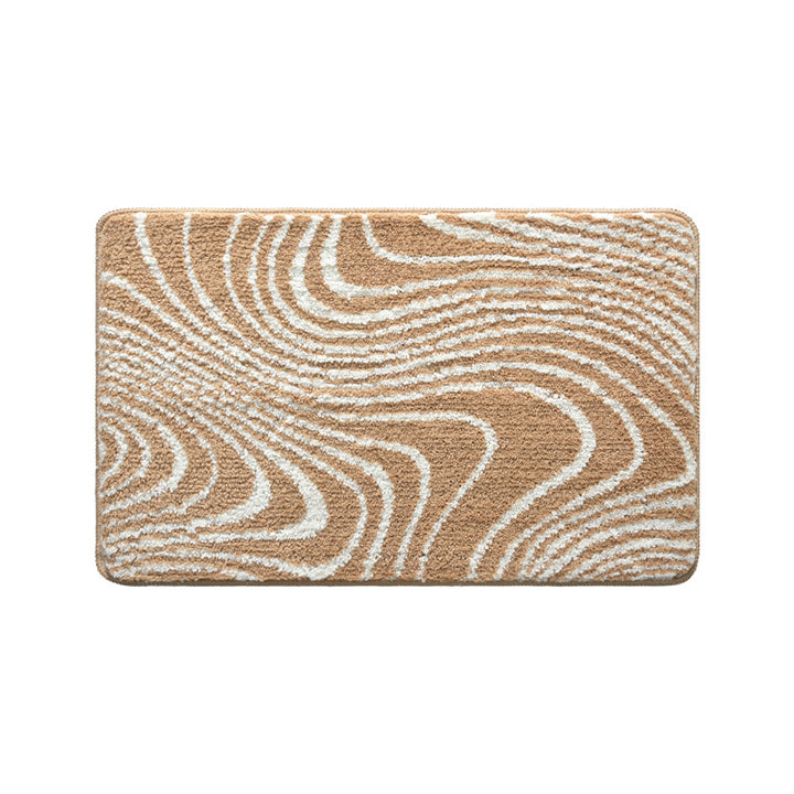Abstract Wave Pattern Badmatte Karnz