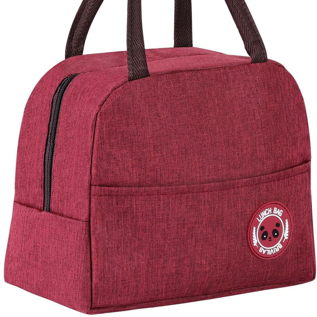 Stylische Blumen isolierte Lunch Tasche
