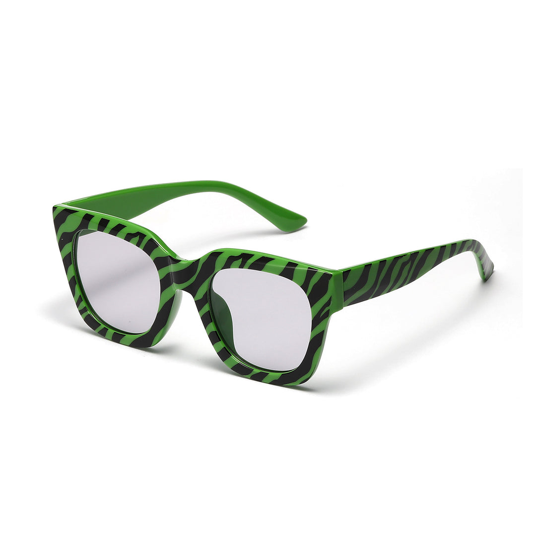 Damen modische Sonnenbrille mit einzigartiger Animal-Print-Musterung Karnz