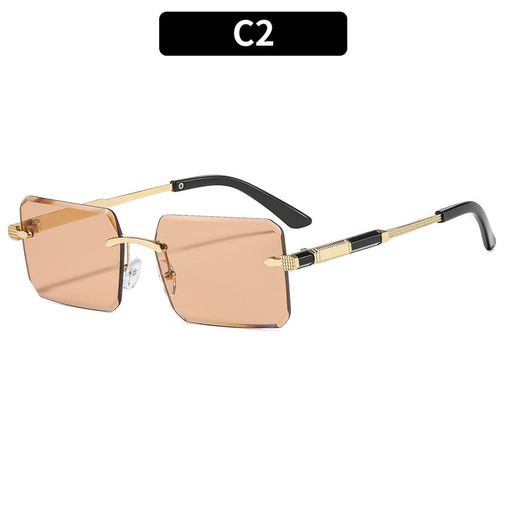Luxus Geometrische Sonnenbrille