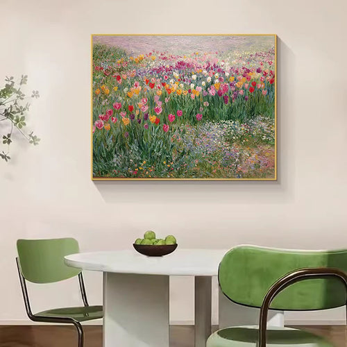 Blumenlandschaft Wandkunst