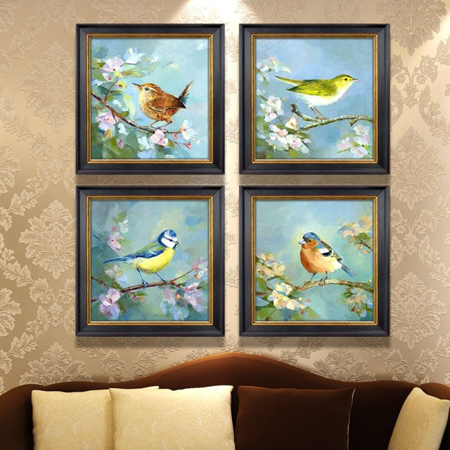 Eingerahmte Vogel Kunstwerk