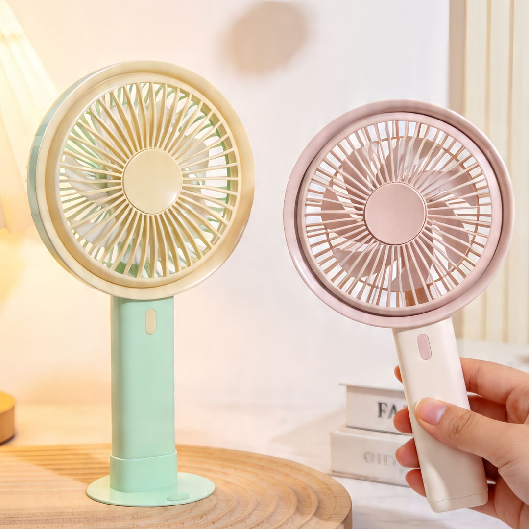 Damen Tragbarer USB Tischventilator mit flexiblem Neigungswinkel Karnz