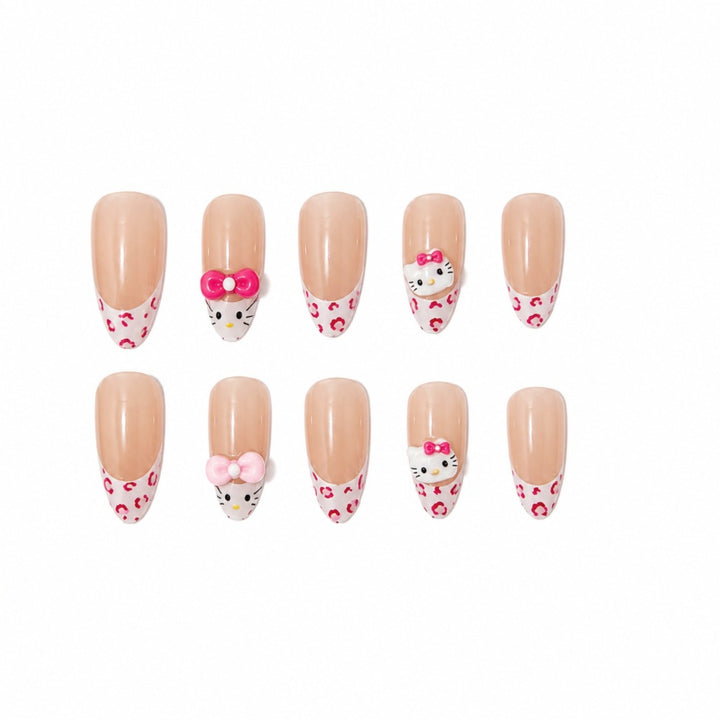 Charakter-verzierte Press-On Nagelset Karnz