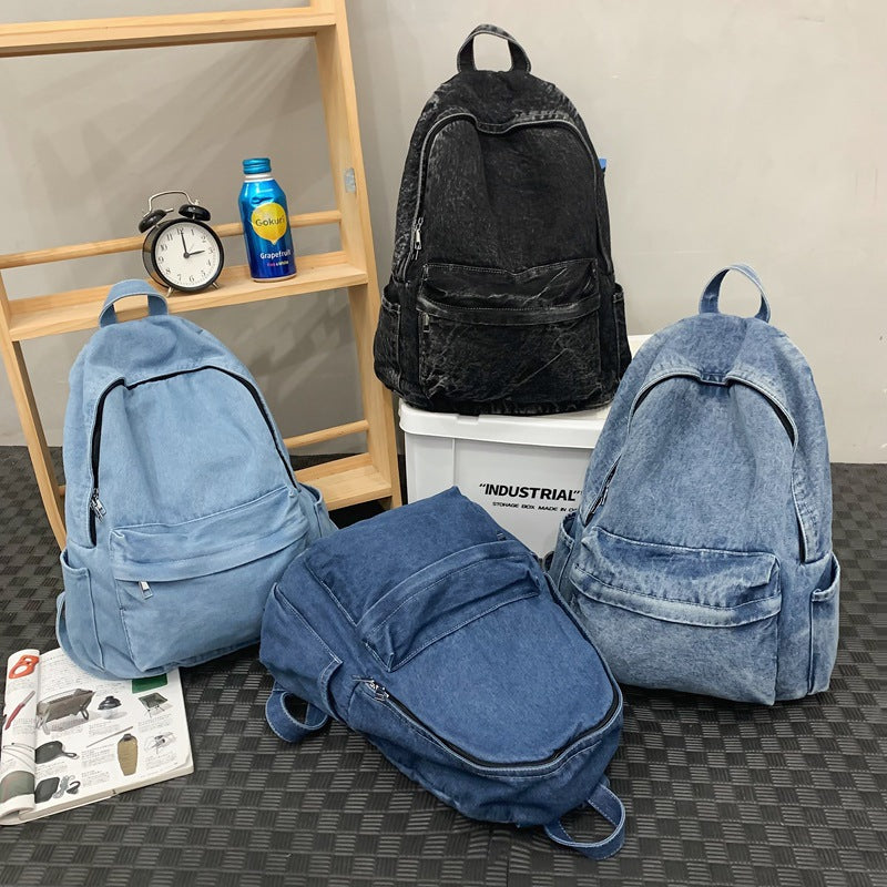 Stylische lässige Denim-Rucksack Karnz