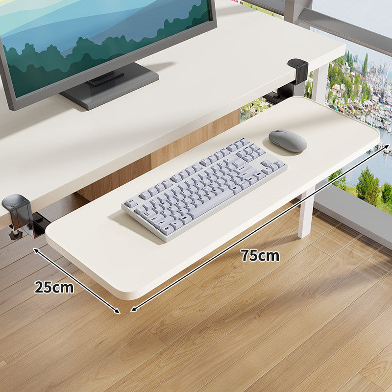 Untertisch-Rollende ergonomische Tastatur- und Mausablage mit Klemmbefestigung