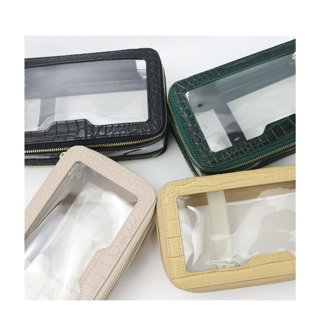 Transparente Make-up-Aufbewahrungsbox