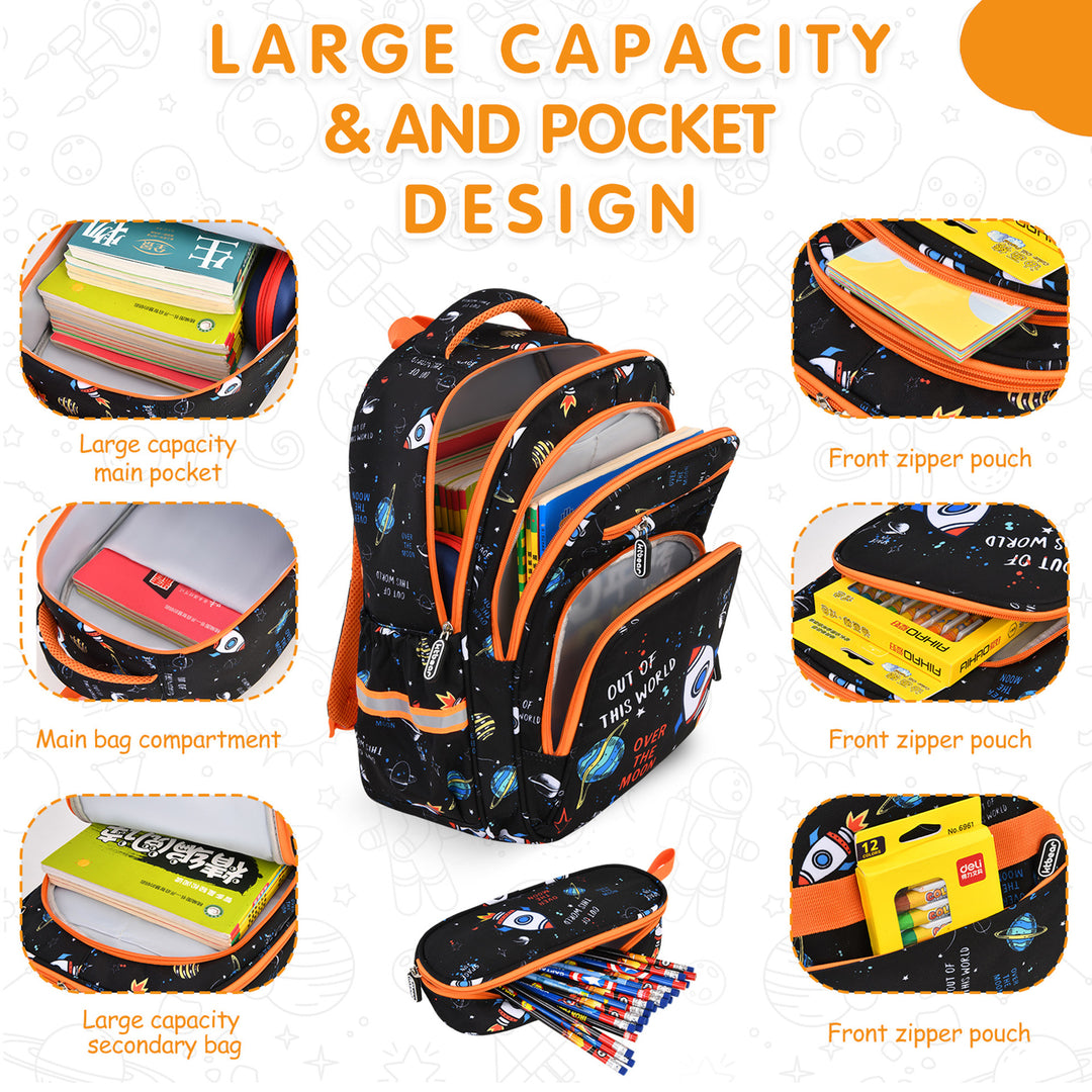 Einhorn-Themen Schulrucksack Set