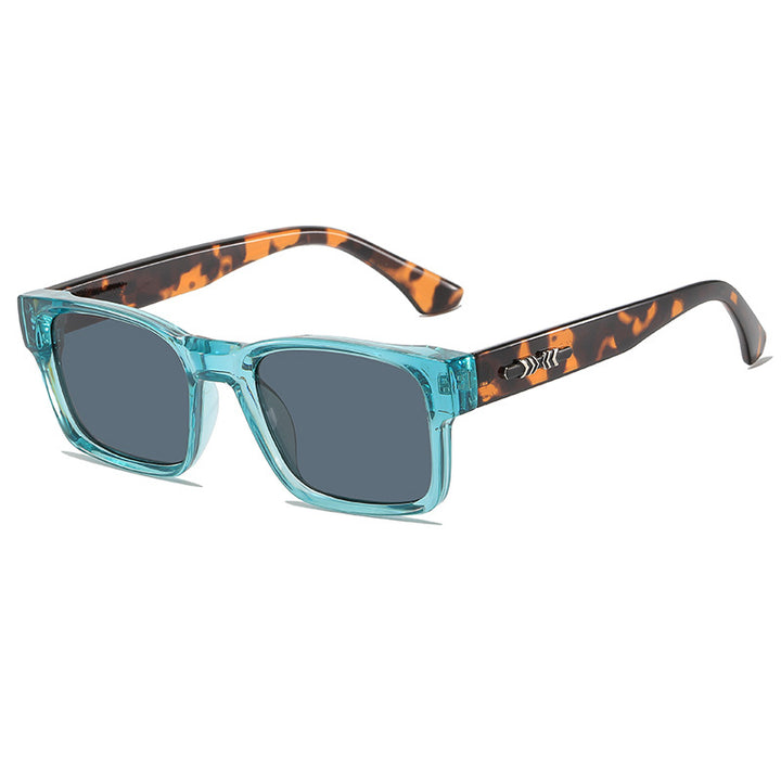 Stylische Chunky Quadratische Sonnenbrille Karnz