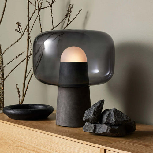 Moderne Glas Tischlampe