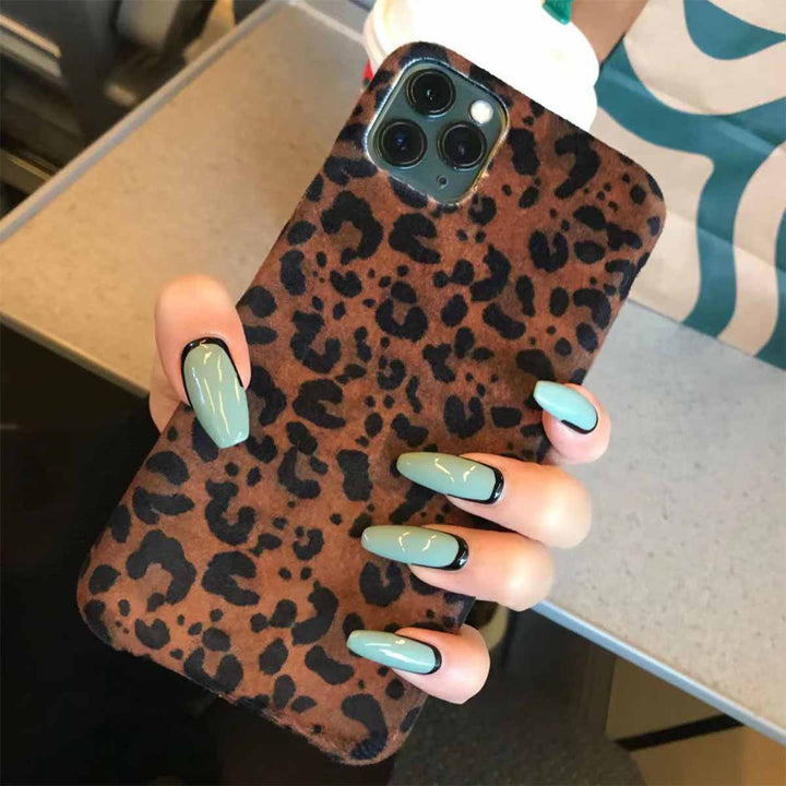 Premium Handyhülle im Leoparden-Design Karnz