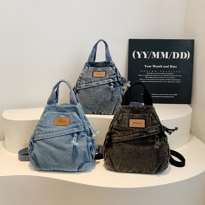 Multifunktionaler lässiger Kordelzug-Rucksack Karnz