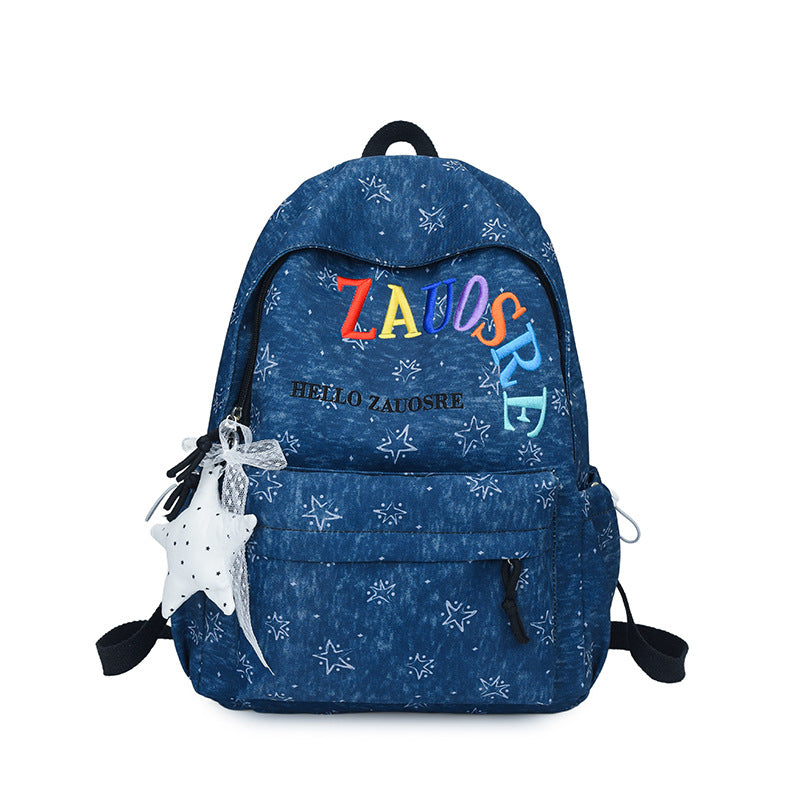 Stylischer mit Sternen verzierten Cordura-Rucksack Karnz
