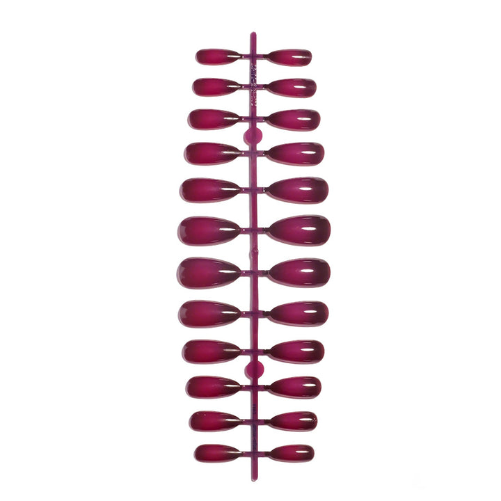 Premium Glänzende Stiletto Press-On Nagelspitzen Karnz