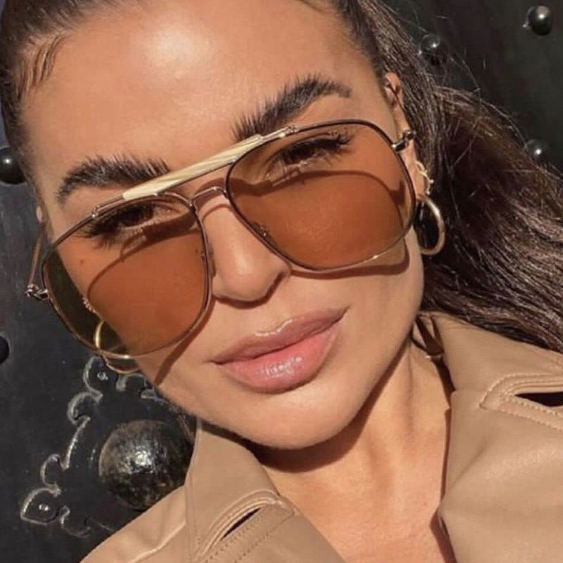 Damen Piloten-Sonnenbrille mit hochwertigem UV-Schutz und komfortablem Tragegefühl Karnz