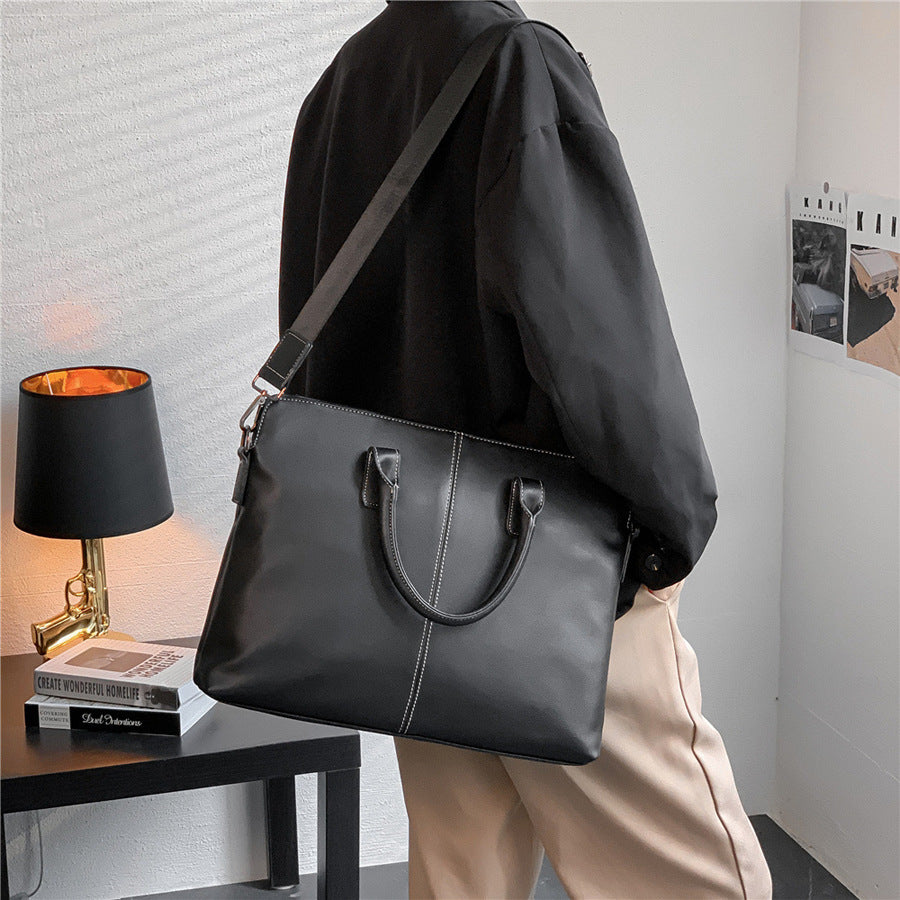 Professionelle Leder Laptop Aktentasche