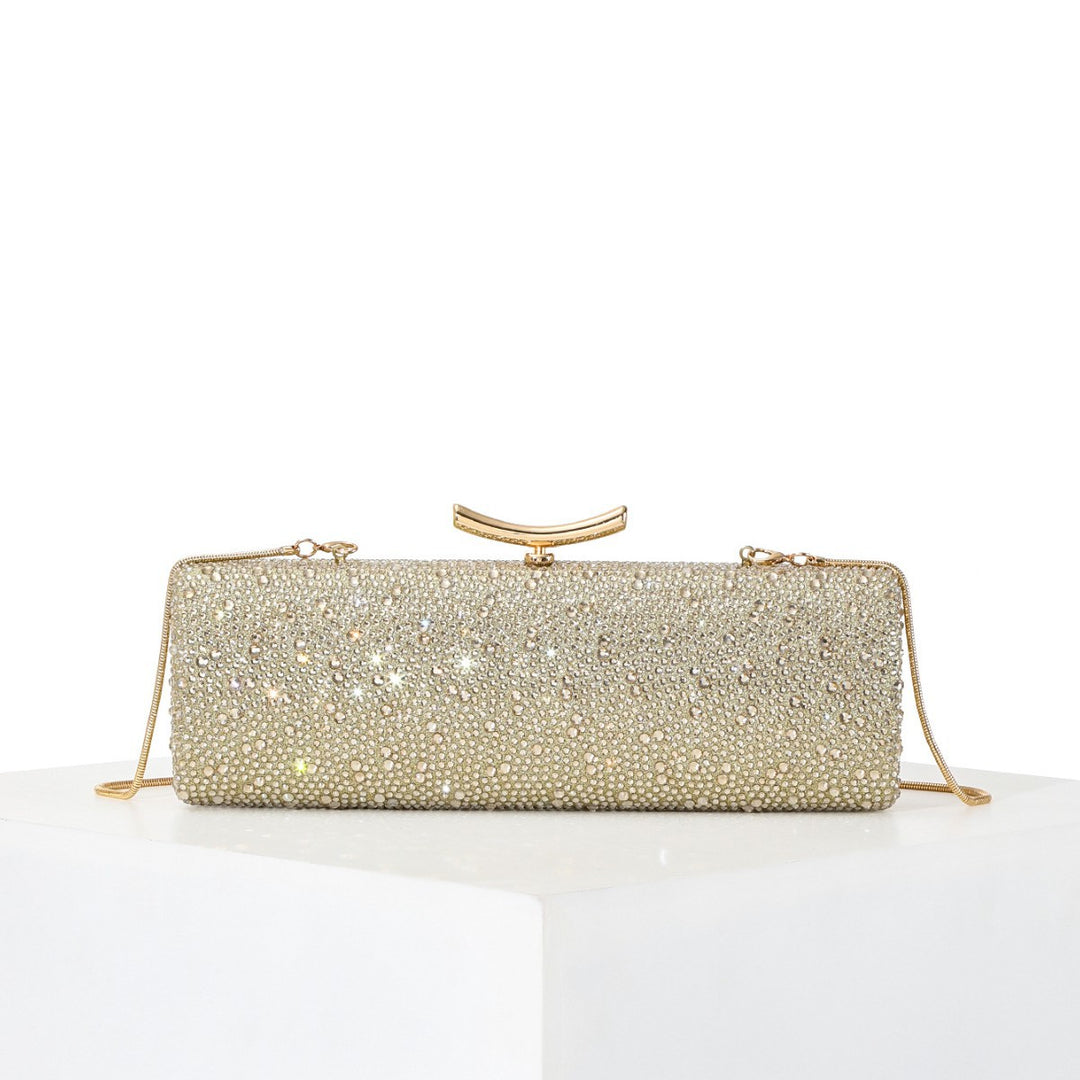 Glitzernde kristallbesetzte Abend-Clutch