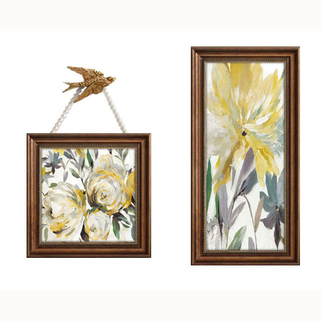 Vintage Blumen Wanddekoration Kollektion