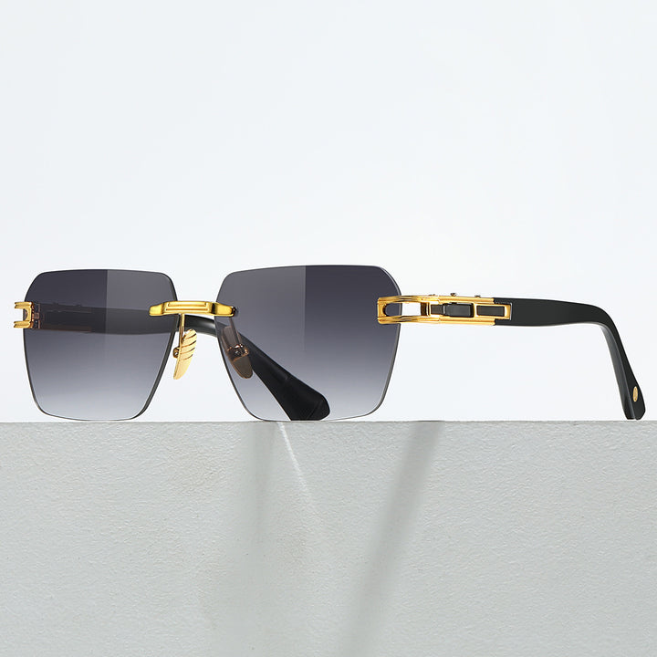 Fashion-Forward Übergroße Quadratische Sonnenbrillen Karnz