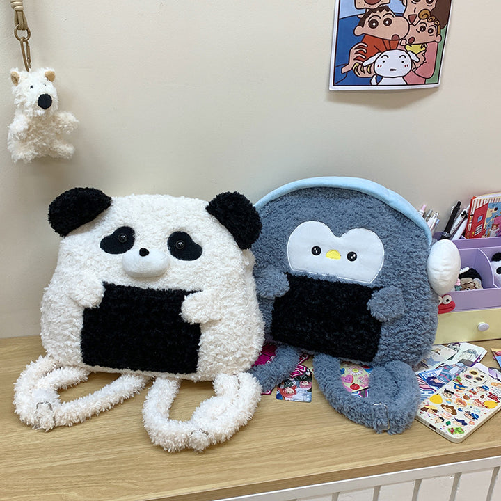 Plüsch Tasche Im Pinguin-Design Karnz