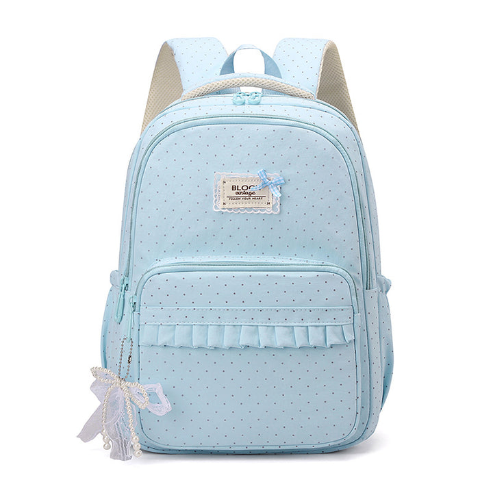Dekorativer gepunkteter Rucksack Karnz