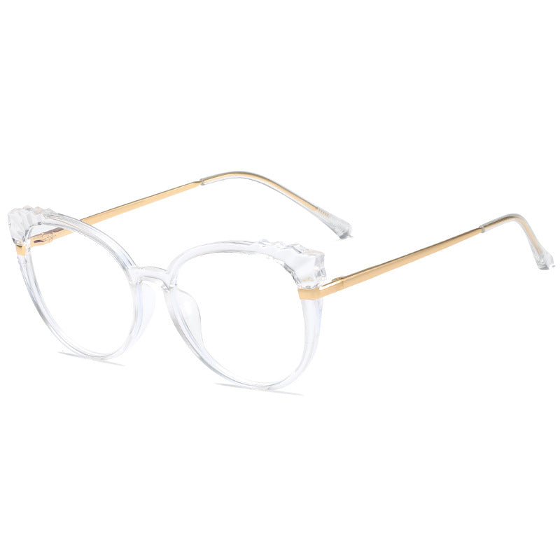 Damen modische Brille im eleganten Cat-Eye-Stil Karnz